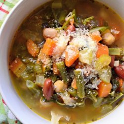 Three-Bean Vegetable Soup