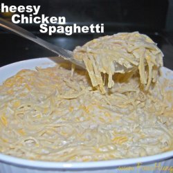 Cheesy Chicken Spaghetti