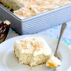 Cream of Coconut Cake