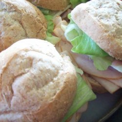 Turkey Sandwich With Cranberry Aioli (Low Fat)