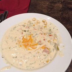 Green Chili  and Corn Chowder