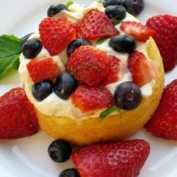 Limoncello and Lemon Cream Fruit Tart