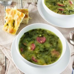 Portuguese Greens Soup (Caldo Verde)