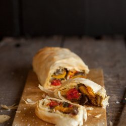 Mushroom Strudel