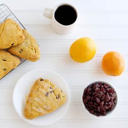 Gluten Free Cranberry Orange Scones