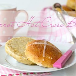 Hot Cross Carrot Bun