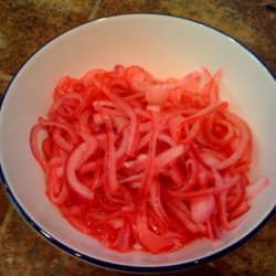 Marinated Red Onions