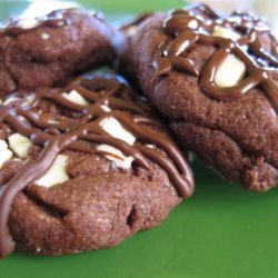 Triple Chocolate Fudge Cookies