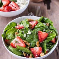 Strawberry Spinach Salad