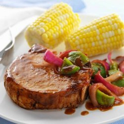 Skillet Barbecued Pork Chops