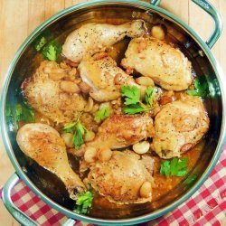 Chicken With 20 Cloves of Garlic