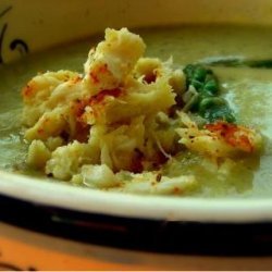 Creme D'argenteuil Au Crabe (Asparagus Soup W/Crab -- France)