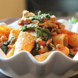 Sausage and Tomato Rigatoni