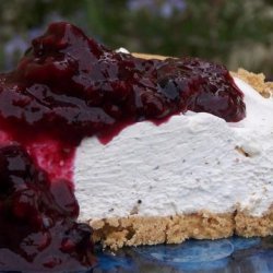 Lavender Vanilla Cream Cheese Pie