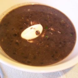 Cuban Black Bean Soup