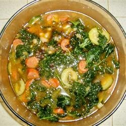 Sausage, Kale, and White Bean Soup