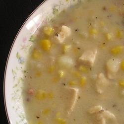 Chicken and Corn Chowder with Thyme