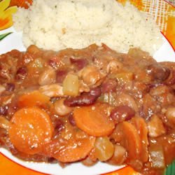 1-Pot, 3-Bean Chicken Stew