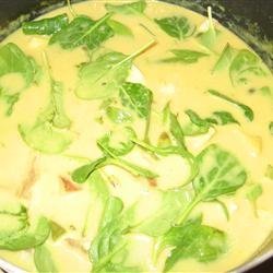 Curried Spinach Soup