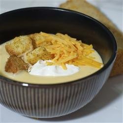 Baby Doe's Cheese Soup with Beer