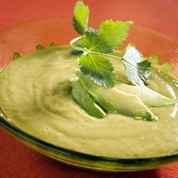 Avocado and Cilantro Soup