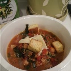 Tuscan Chard and Cannellini Bean Soup