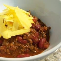 Bry's Chocolate Lamb Chili