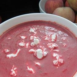 Creamy Beet With Dill Soup
