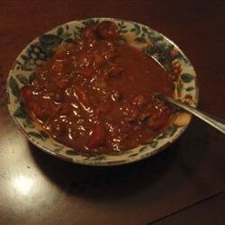 Venison Tequila Chili