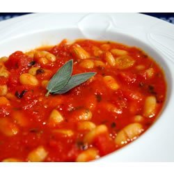 Bean and Tomato Stew with Sage