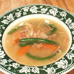 Aunt Wanda's Turkey Carcass Soup