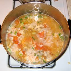 Hot and Sour Shrimp Soup