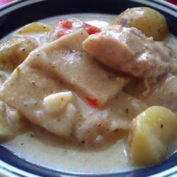 Old-Fashioned Chicken And Slick Dumplings