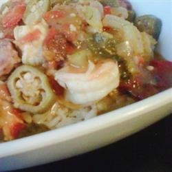 Husband's Grandmother's Shrimp Gumbo