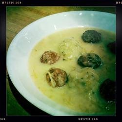 Sauerkraut Meatball Soup