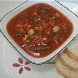 Awesome Beef Vegetable Soup