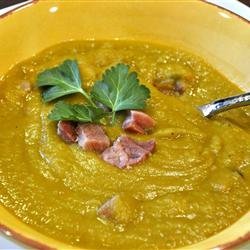 Split Pea Smoked Turkey Soup