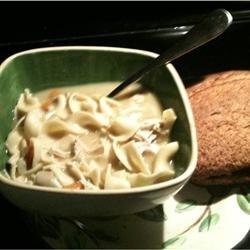 Creamy Chicken Noodle Soup