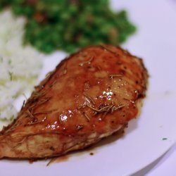 Pomegranate Glazed Chicken