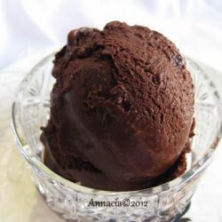 Bittersweet Chocolate Sorbet