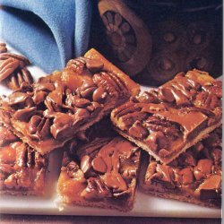 Chocolate Toffee Crescent Bars