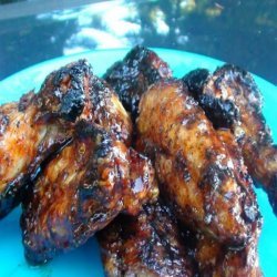 Crispy Honey Garlic Chicken Wings