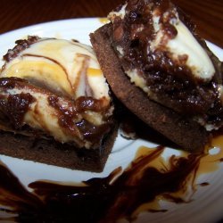 Caramel Brownie Cheesecake