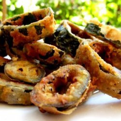 Fried Poblano Pepper Rings