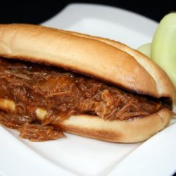 3 Alarm Spicy BBQ Pork Sandwiches