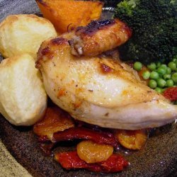 Sun-Dried Tomato and Apricot Chicken