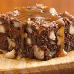 Toffee-Banana Brownies