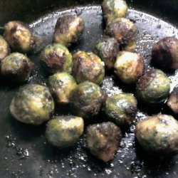 Sauteed Brussels Sprouts With Chervil