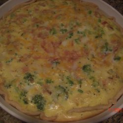 Broccoli Ham Quiche