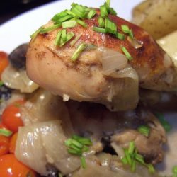 Tray-Baked Chicken Stroganoff